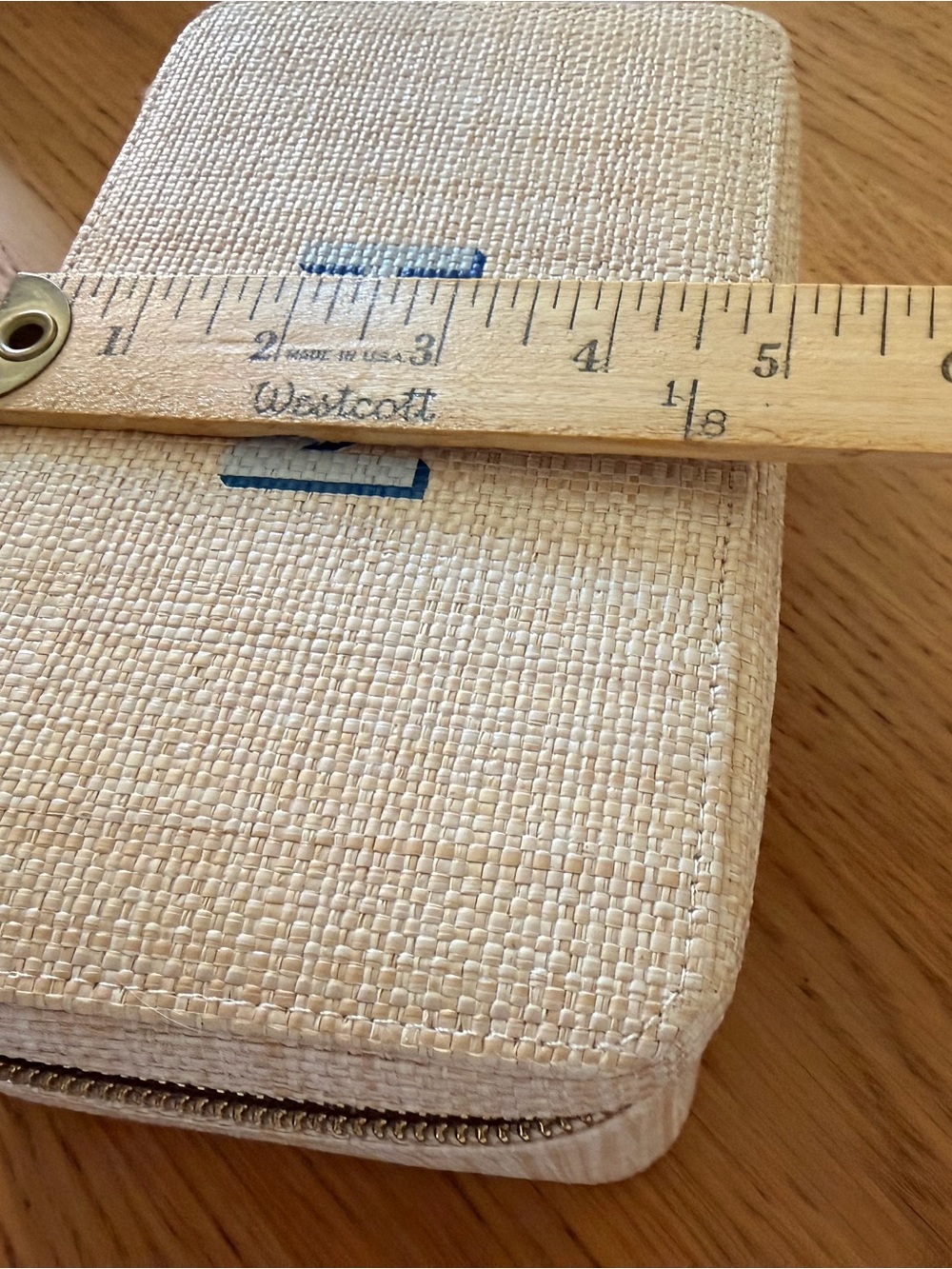 Personalized Natural Straw jewelry Organizer - Picture 7 of 7
